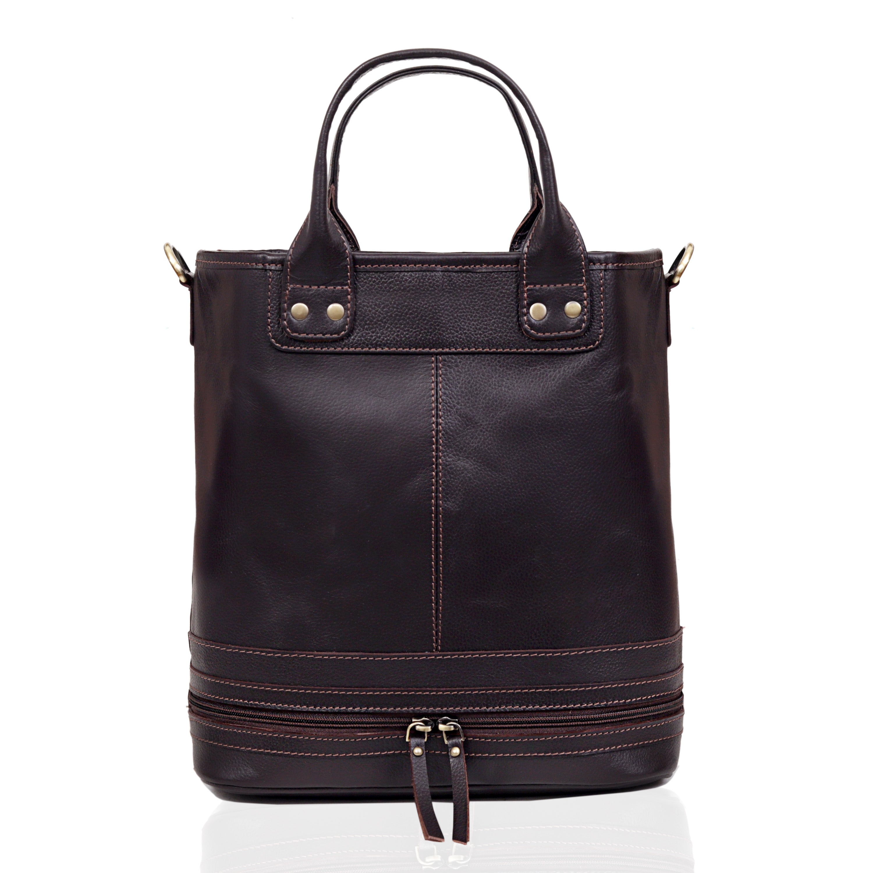 classic leather backpack Urban Full-Grain Leather Backpack