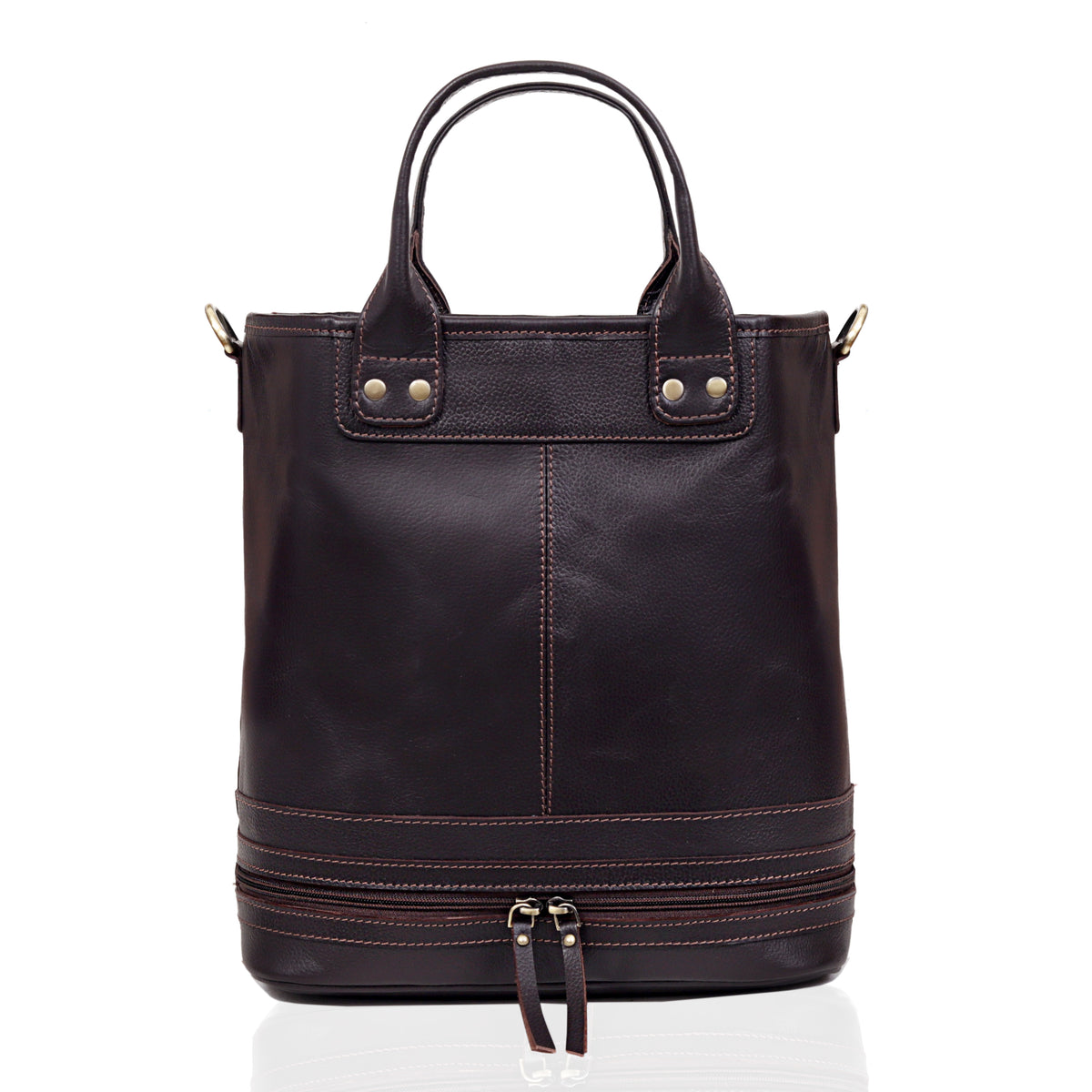 The Corvin Full-Grain Leather Backpack
