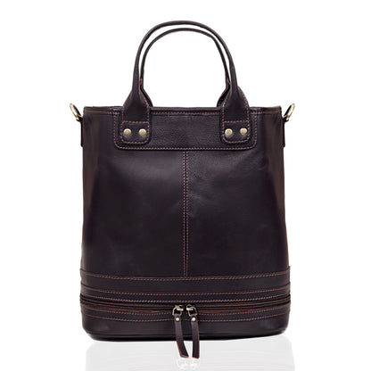 The Corvin Full-Grain Leather Backpack
