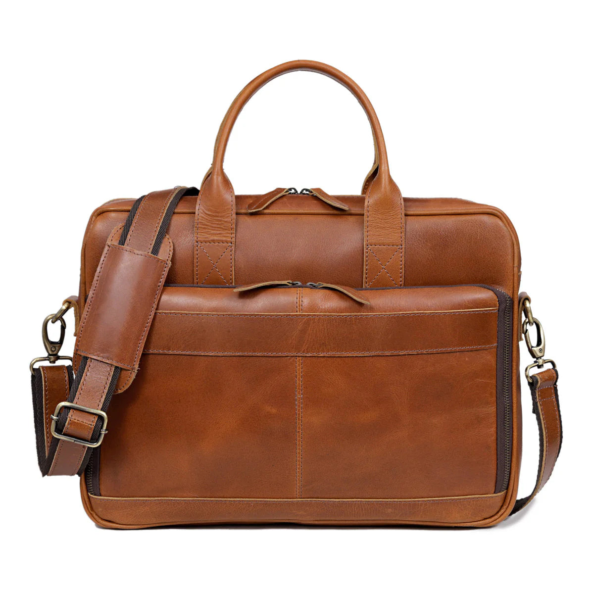 Lincoln Leather Briefcase Bag