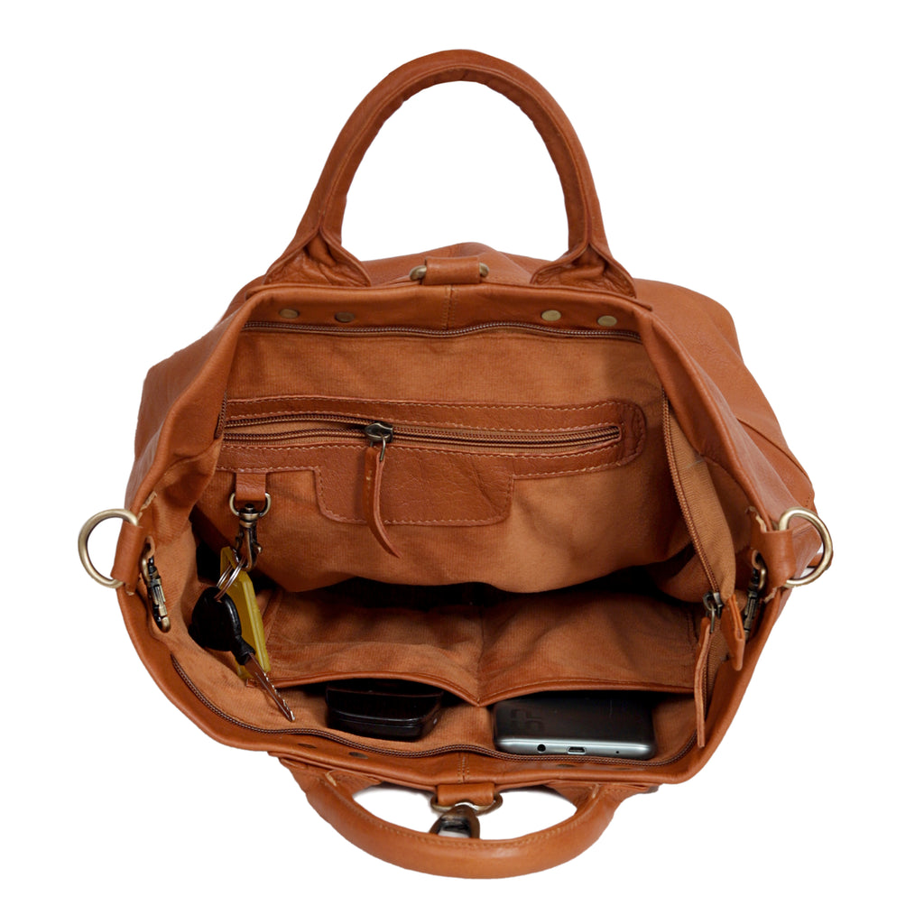 Savannah Leather Backpack – Versatile, Chic, Everyday Ready