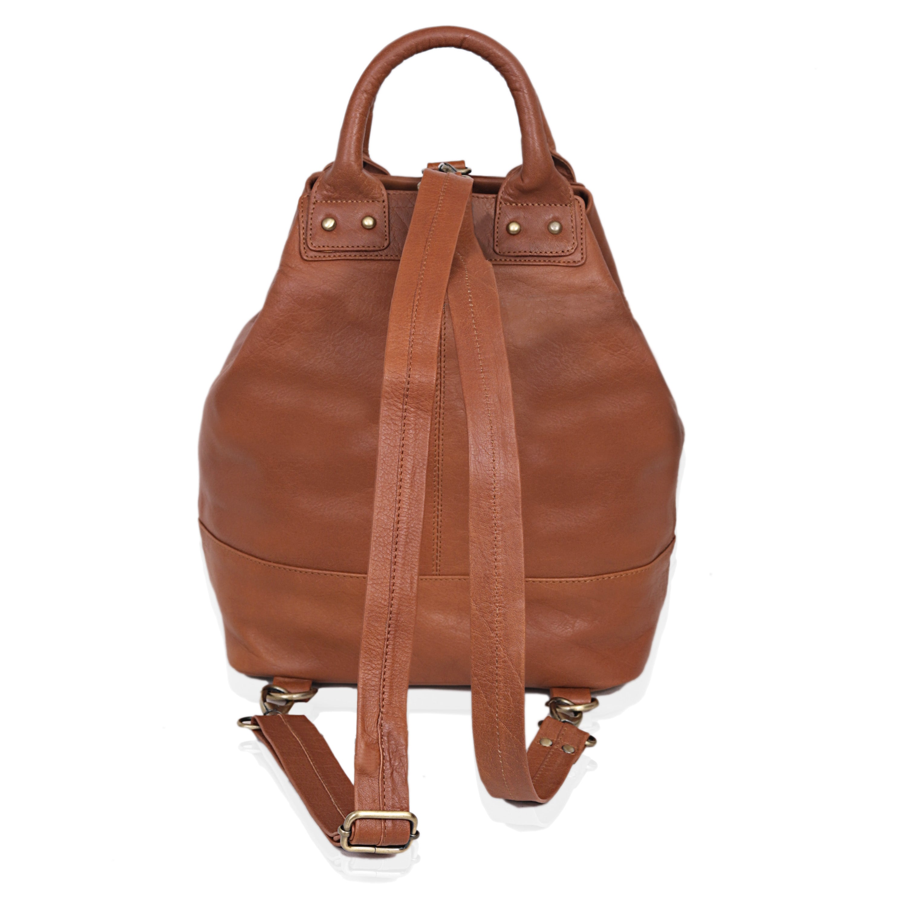 brown leather backpack for sale Full-Grain Leather Backpack for Work & Travel