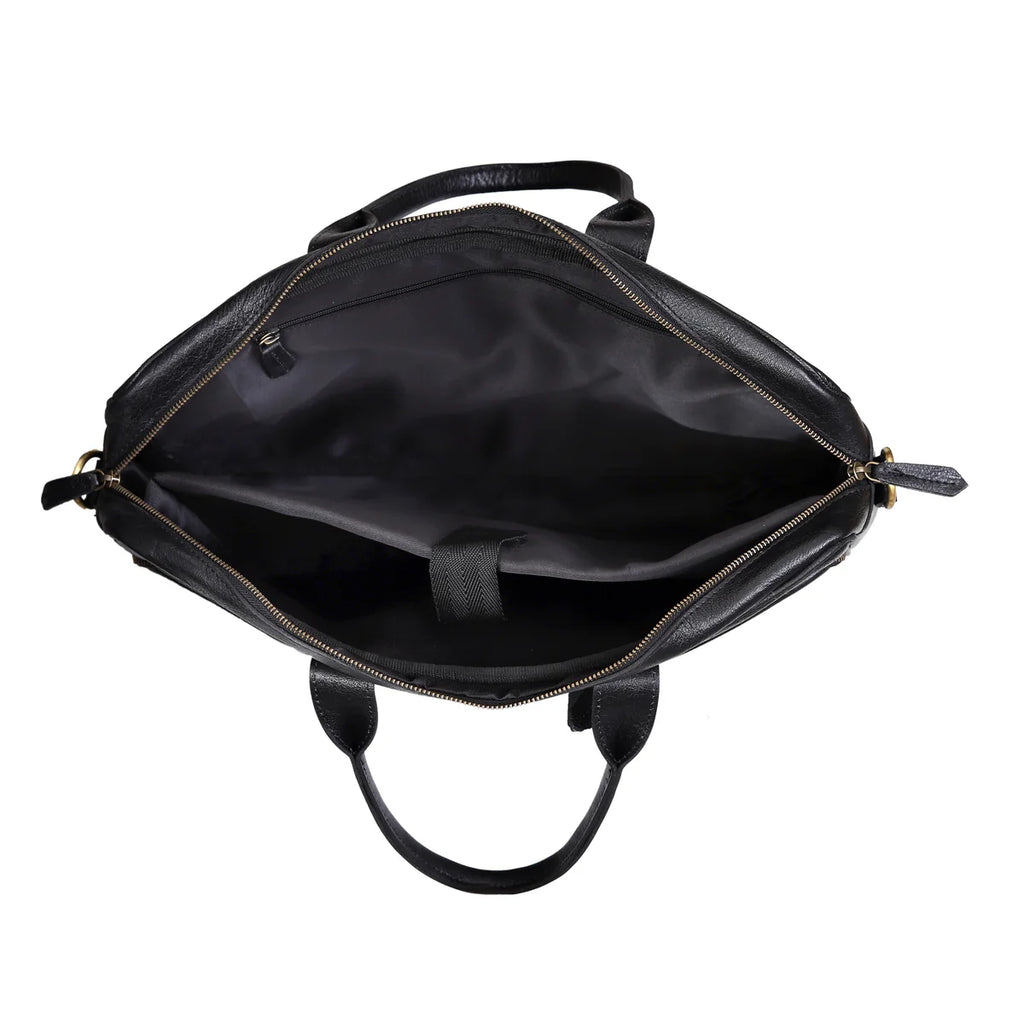 Lincoln Leather Briefcase Bag