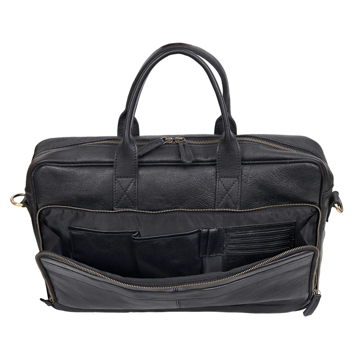 Lincoln Leather Briefcase Bag