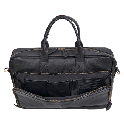 Lincoln Leather Briefcase Bag