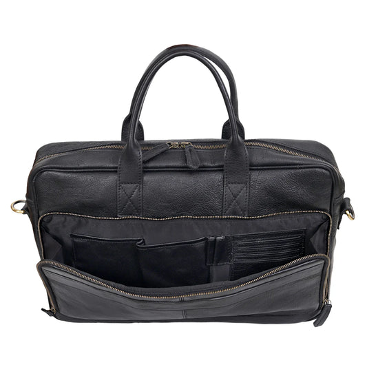 Lincoln Leather Briefcase Bag
