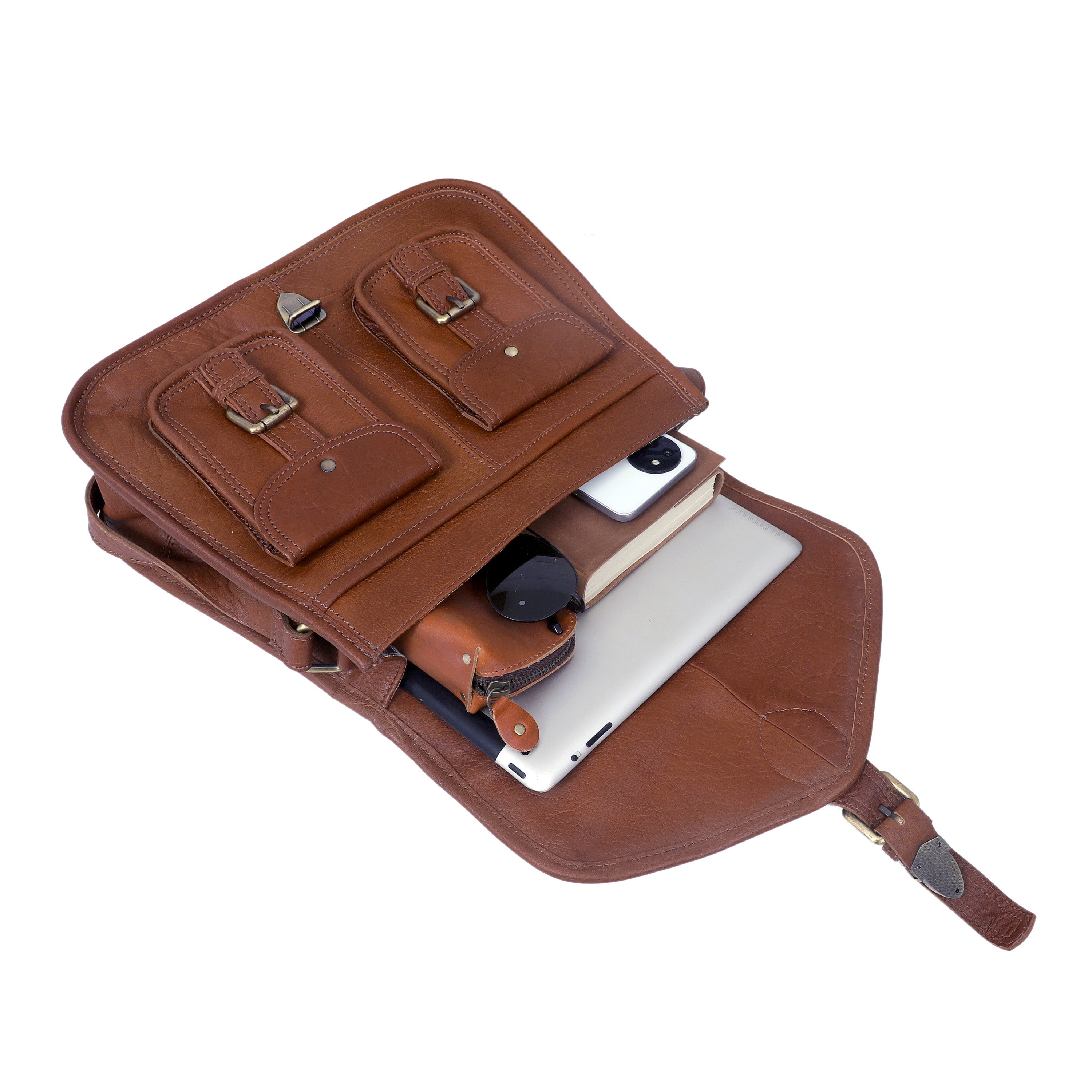 The Ella Leather Side Bag for Women- Chic. Compact. Confidently you.