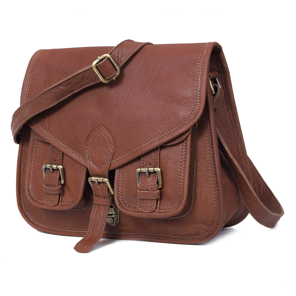 The Ella Leather Side Bag for Women- Chic. Compact. Confidently you.