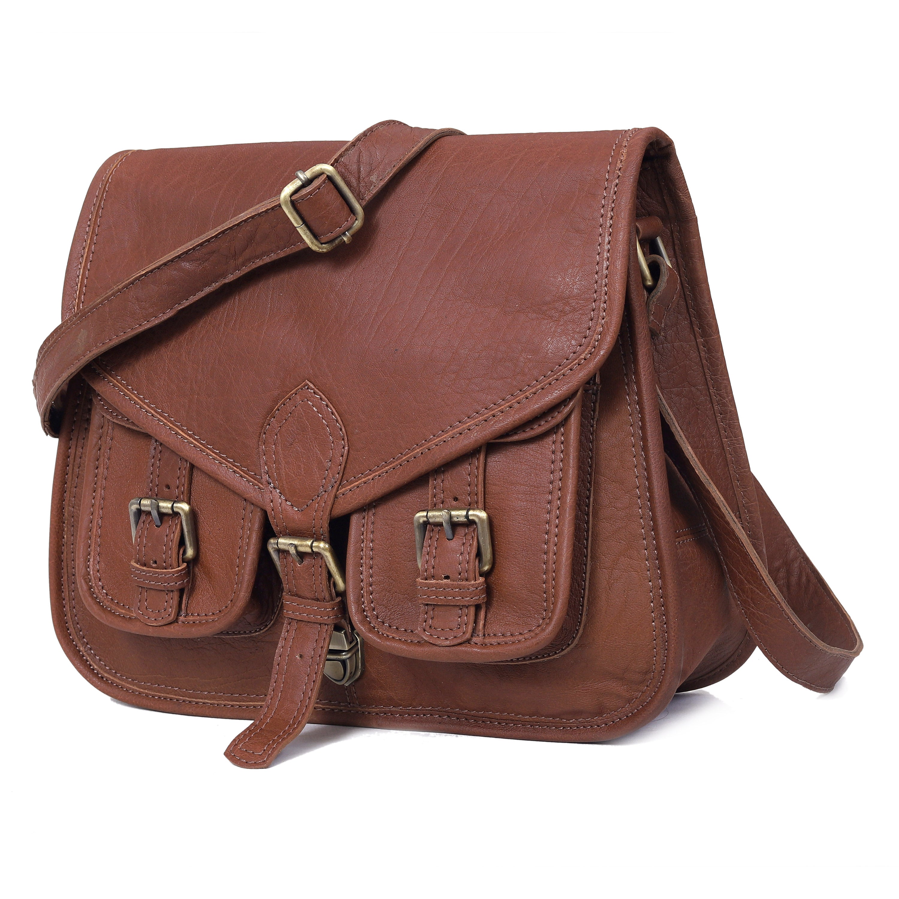 The Ella Leather Side Bag for Women- Chic. Compact. Confidently you.
