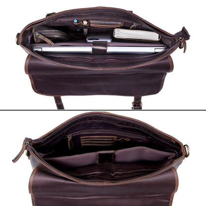 The Camden Leather Messenger Bag
