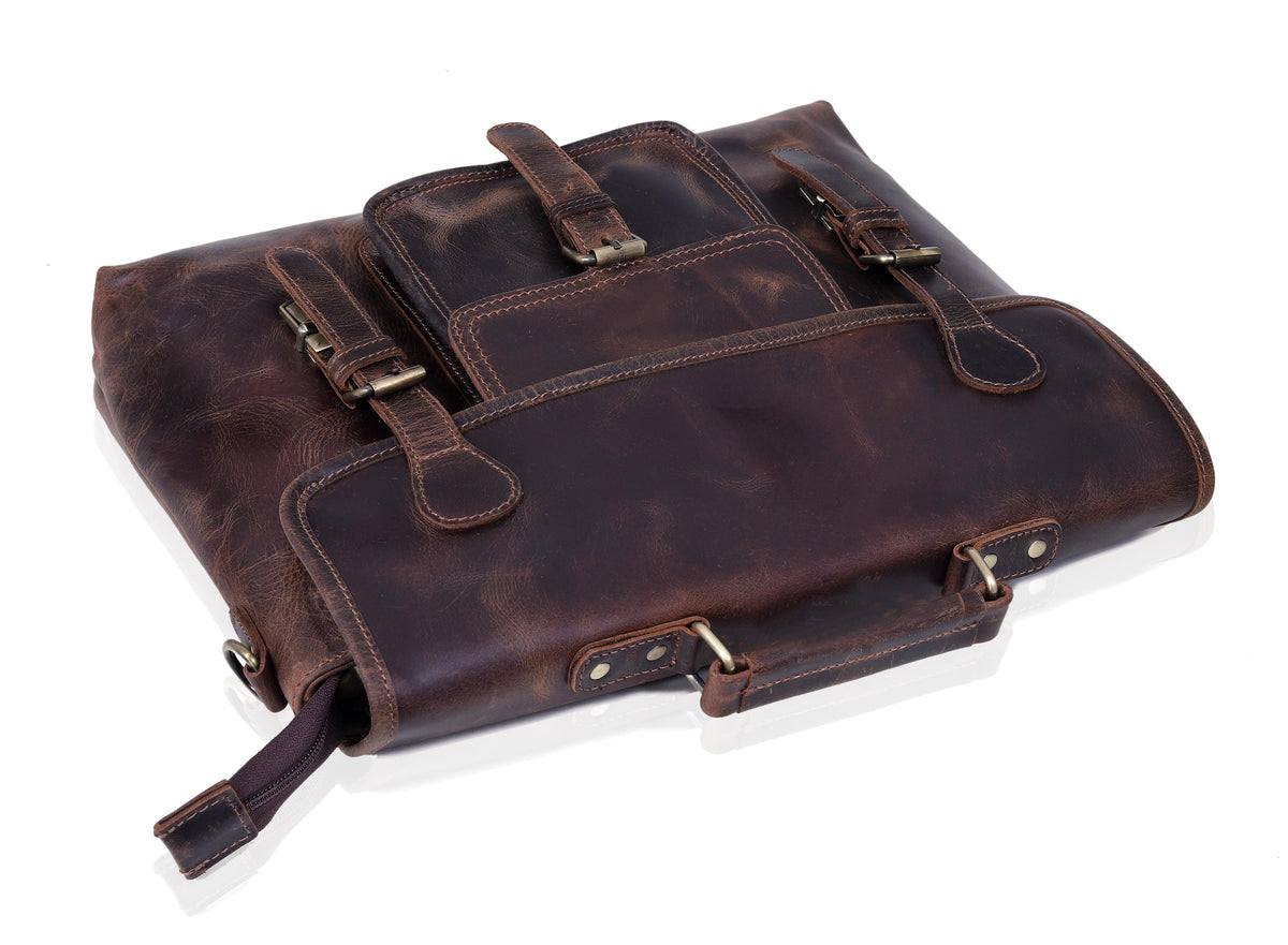 The Camden Leather Messenger Bag