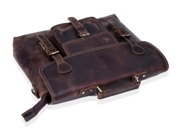 The Camden Leather Messenger Bag Smart, Sleek, Built for every journey