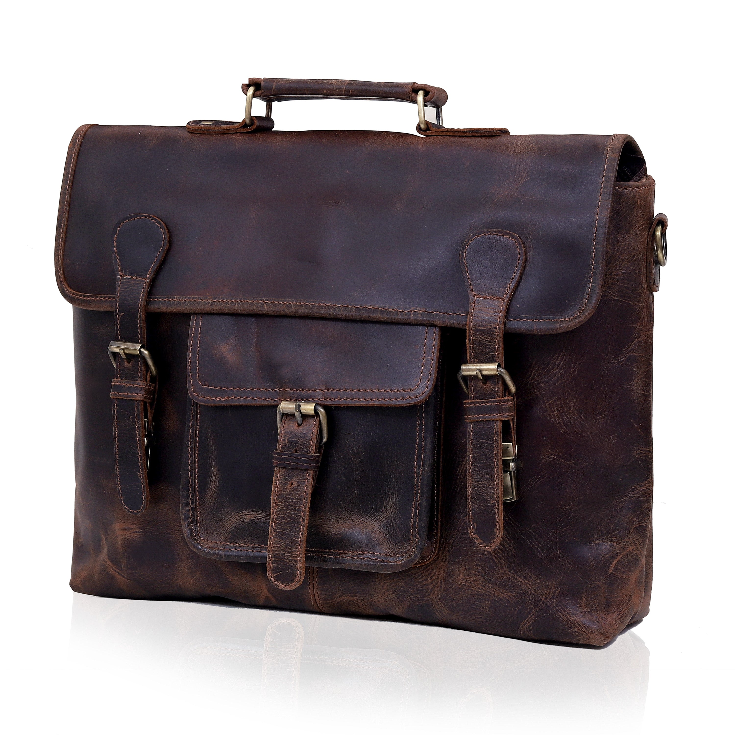The Camden Leather Messenger Bag Smart, Sleek, Built for every journey