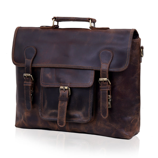 The Camden Leather Messenger Bag Smart, Sleek, Built for every journey