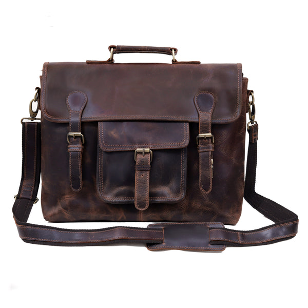 The Camden Leather Messenger Bag Smart, Sleek, Built for every journey