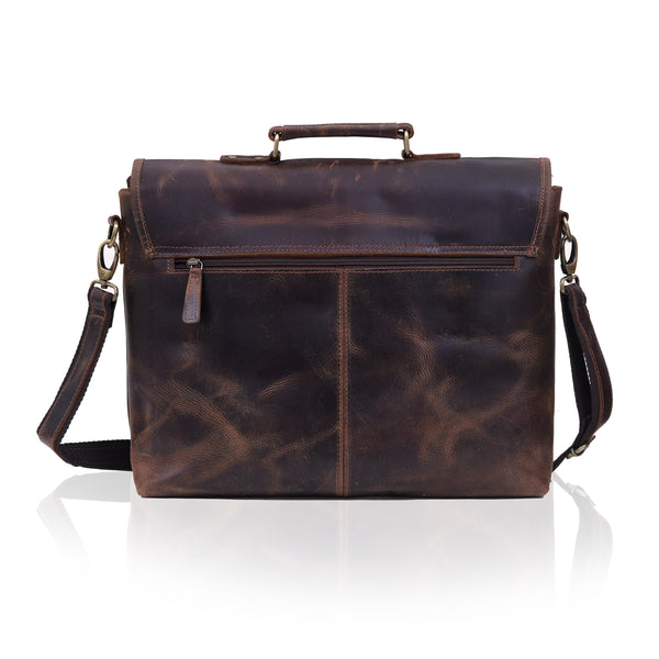 The Camden Leather Messenger Bag Smart, Sleek, Built for every journey