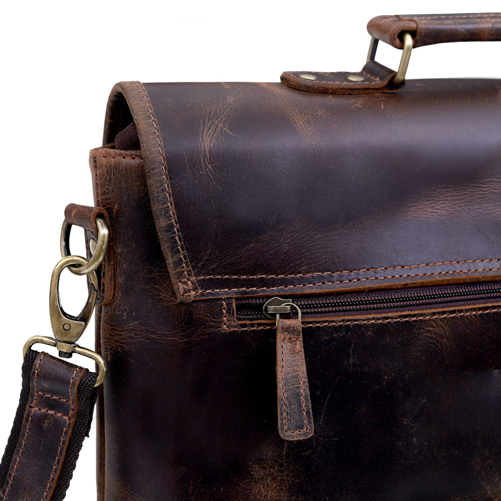 The Camden Leather Messenger Bag Smart, Sleek, Built for every journey