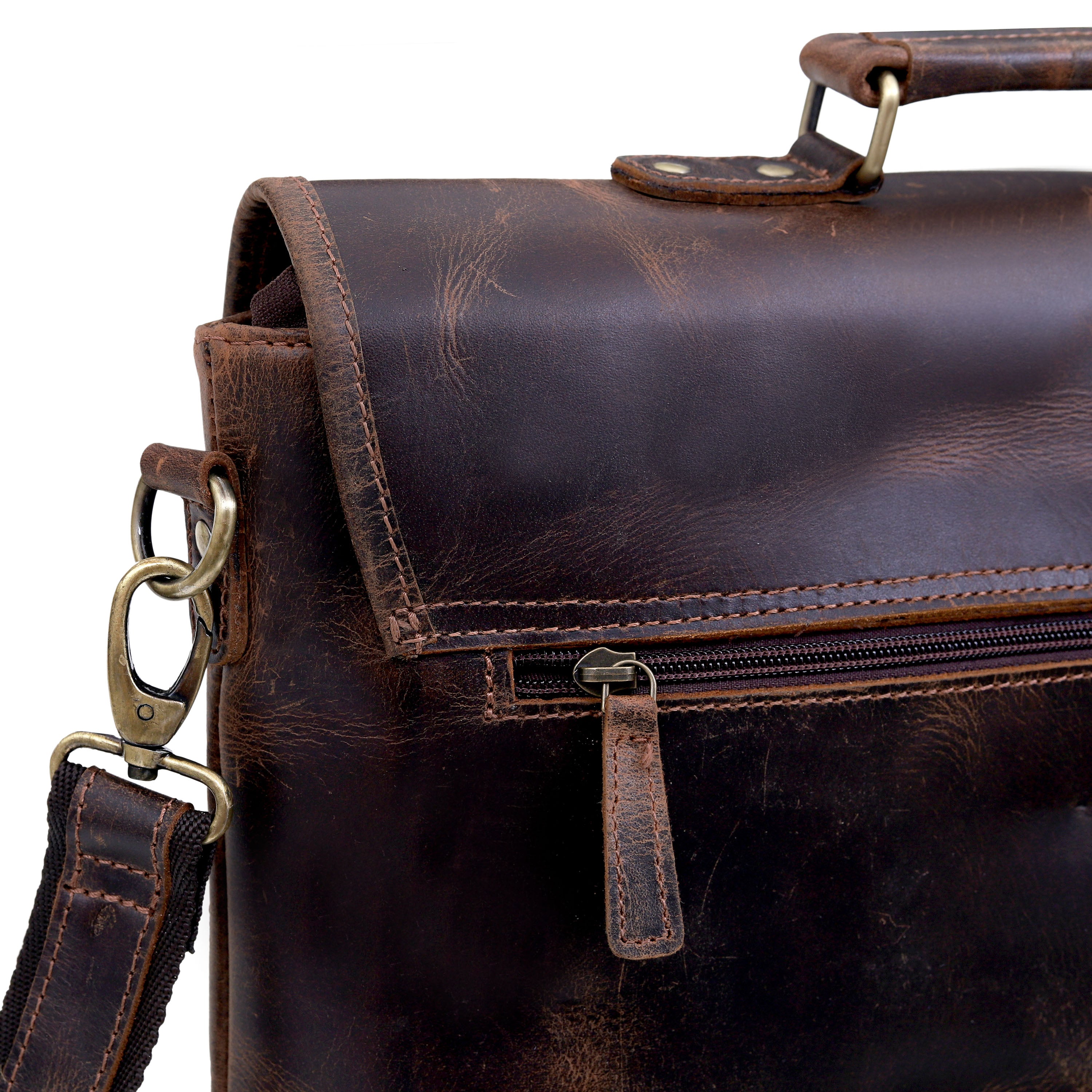 The Camden Leather Messenger Bag Smart, Sleek, Built for every journey