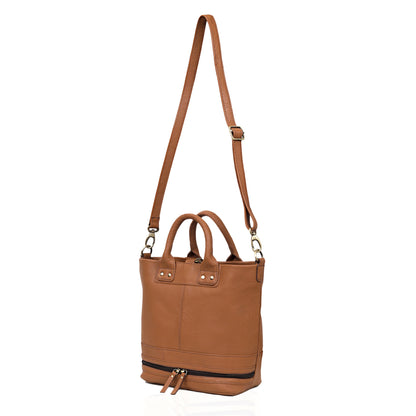 The Roam 3-in-1 Convertible Leather Bag