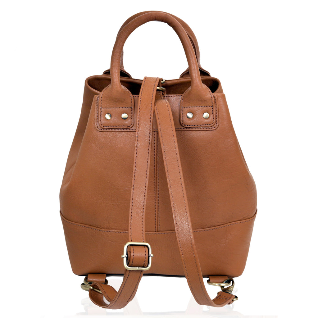 Convertible Leather Tote Backpack – 2-in-1 Everyday Essential