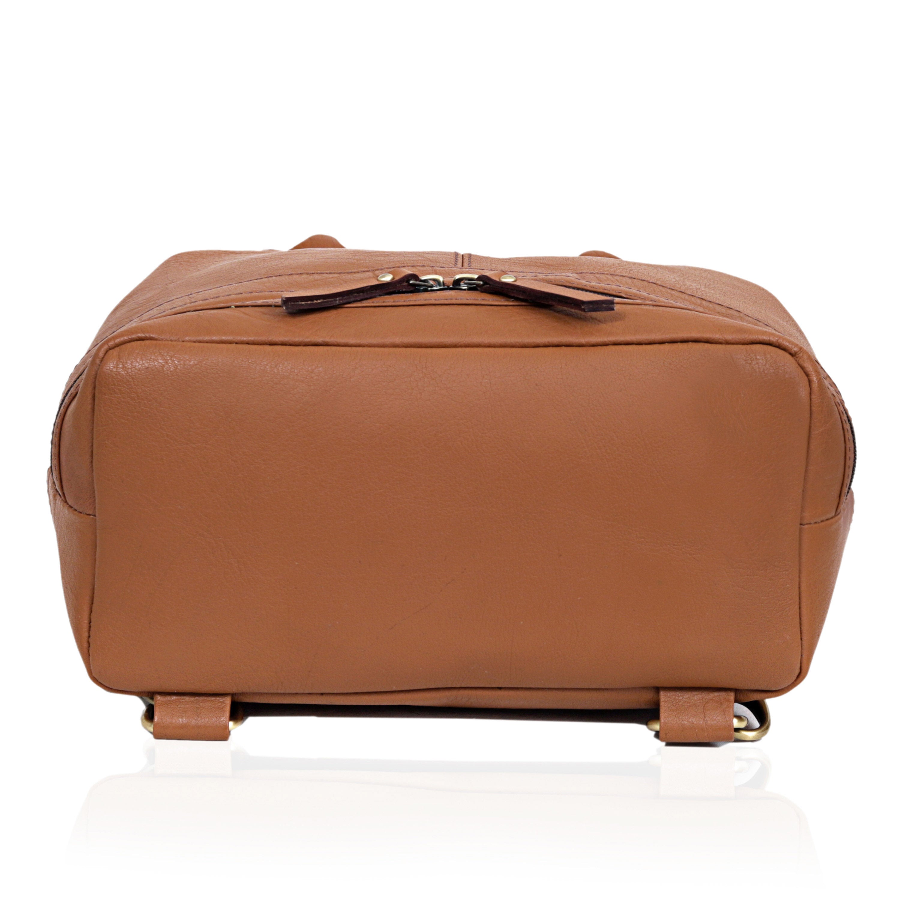 Convertible Leather Tote Backpack – 2-in-1 Everyday Essential