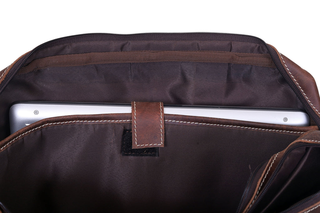 The Porter Leather Messenger Bag- Classic craftsmanship. Everyday function