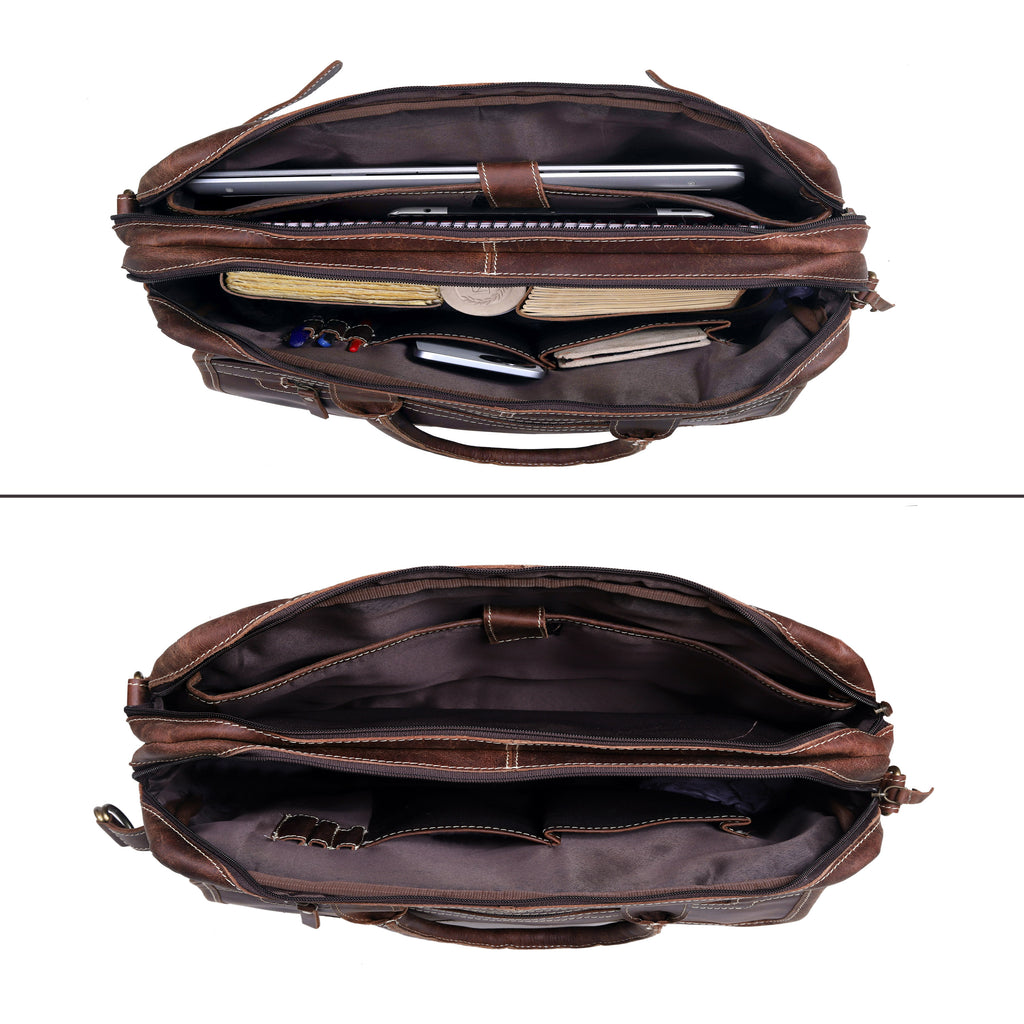 The Porter Leather Messenger Bag- Classic craftsmanship. Everyday function