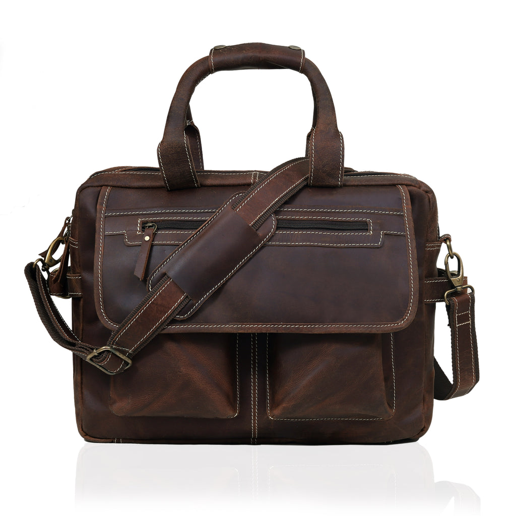 The Porter Leather Messenger Bag- Classic craftsmanship. Everyday function