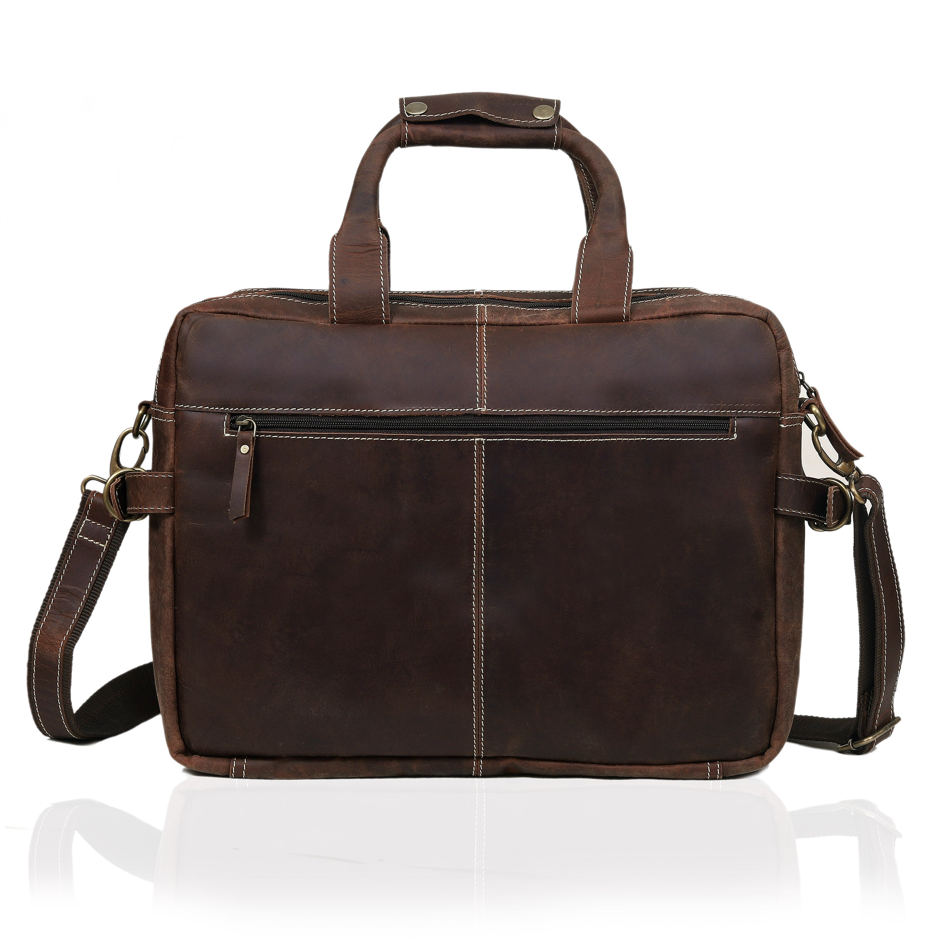 The Porter Leather Messenger Bag- Classic craftsmanship. Everyday function