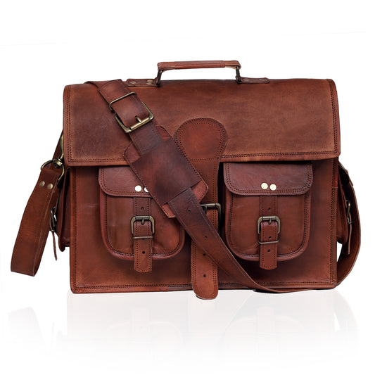 Handmade Satchel Briefcase for Men & Women
