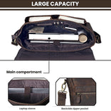 Monarch Vintage Leather Messenger Bag