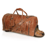 Commuter Leather Duffel Bag