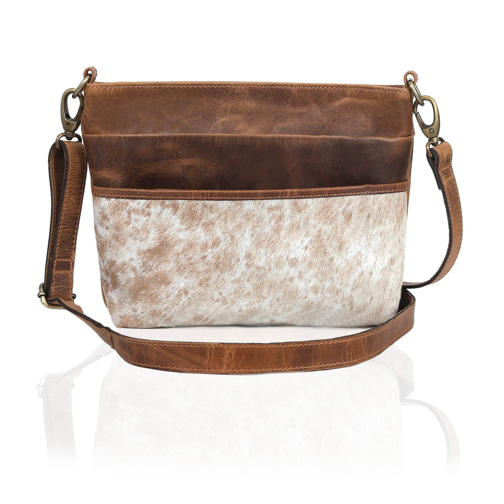Handcrafted Genuine Leather Cowhide  Women’s Crossbody Bag – Chic, Versatile & Everyday Ready