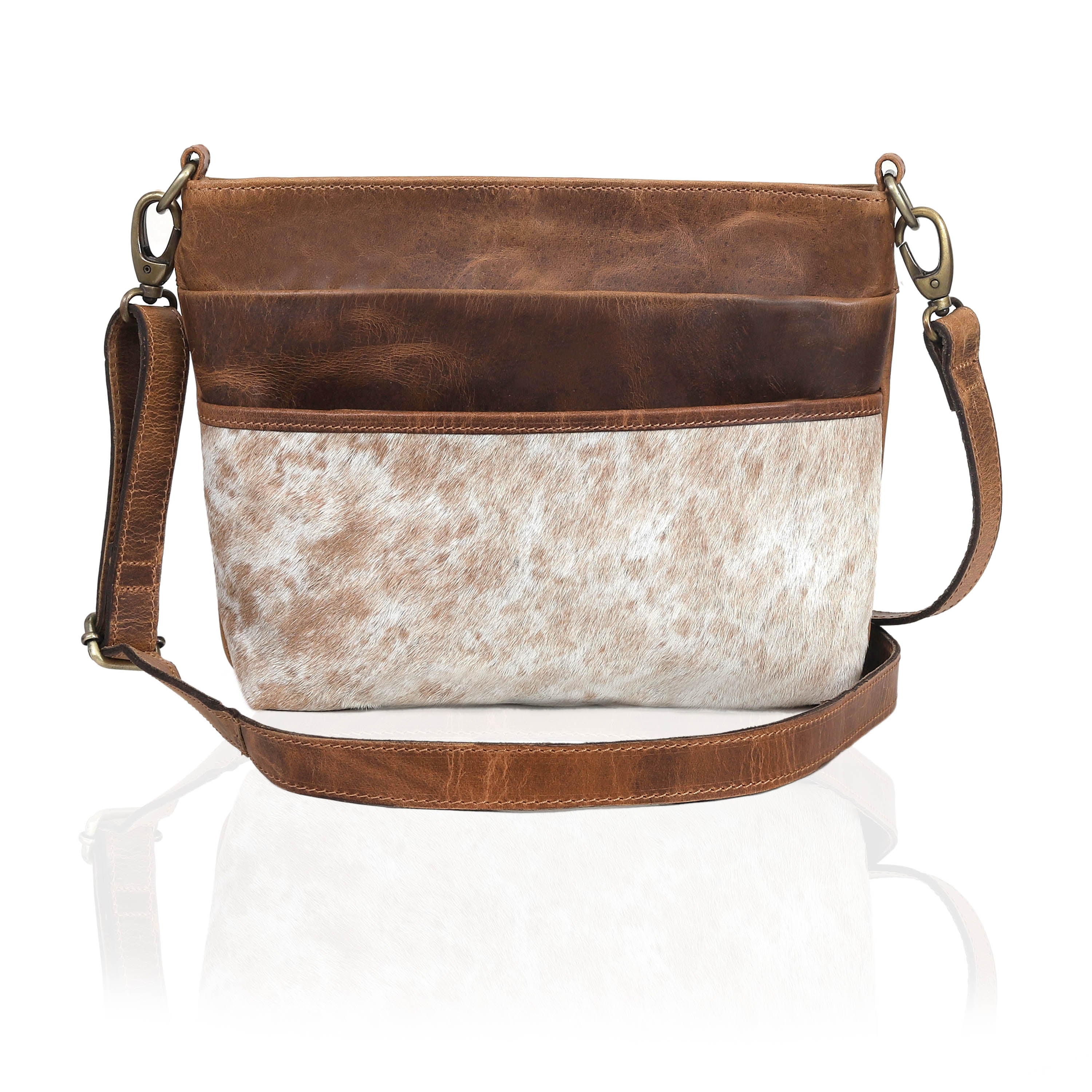 Handcrafted Genuine Leather Cowhide  Women’s Crossbody Bag – Chic, Versatile & Everyday Ready