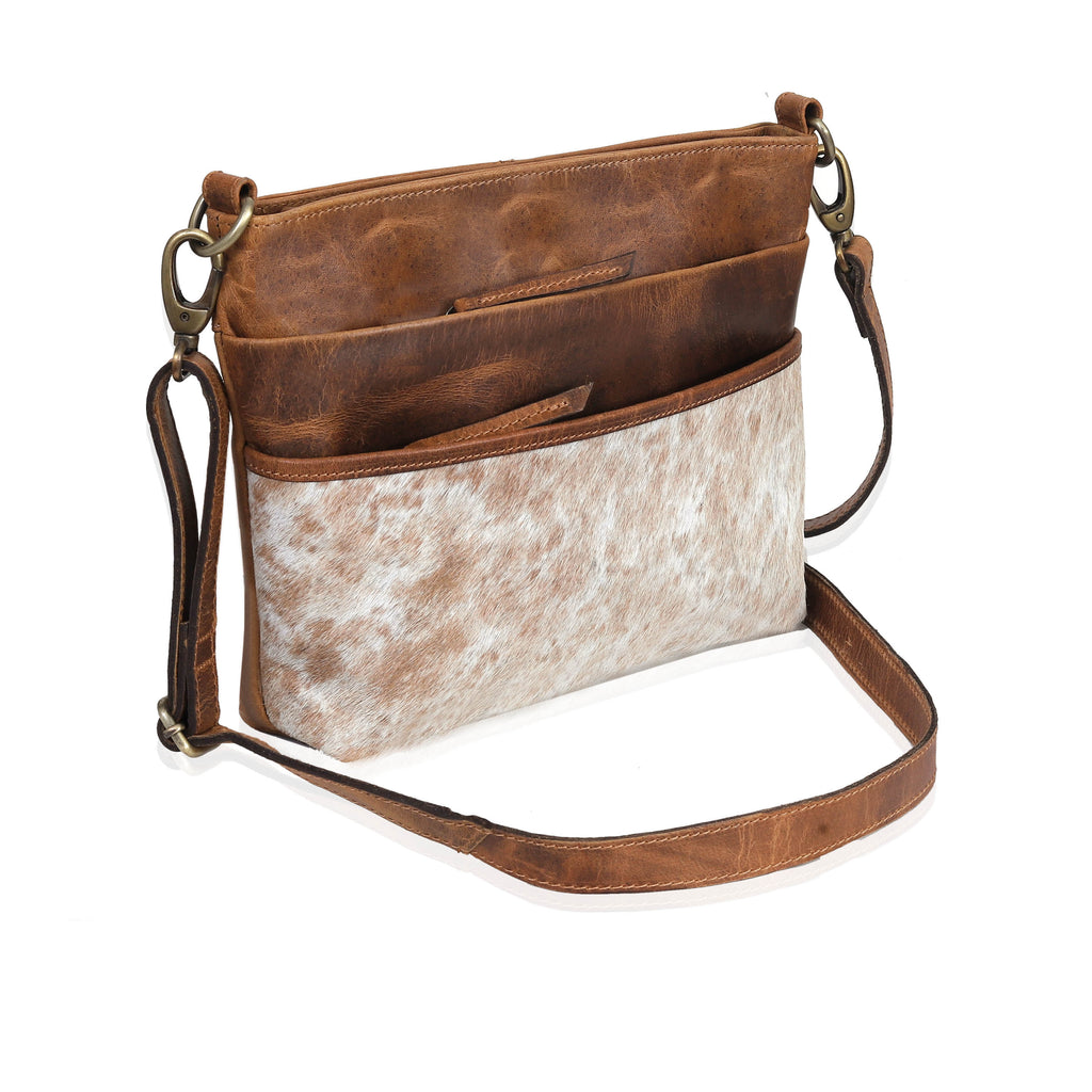 Handcrafted Genuine Leather Cowhide  Women’s Crossbody Bag – Chic, Versatile & Everyday Ready