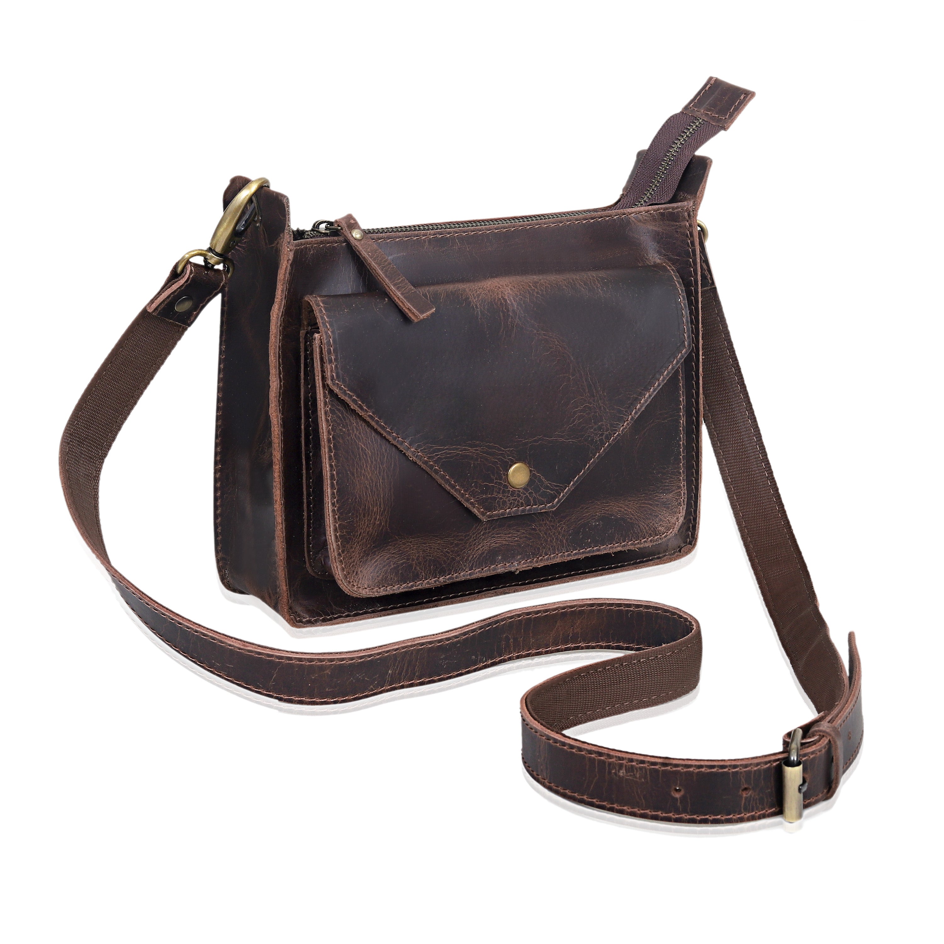 Classic Leather Crossbody Bag – Effortless Style for Everyday Adventures