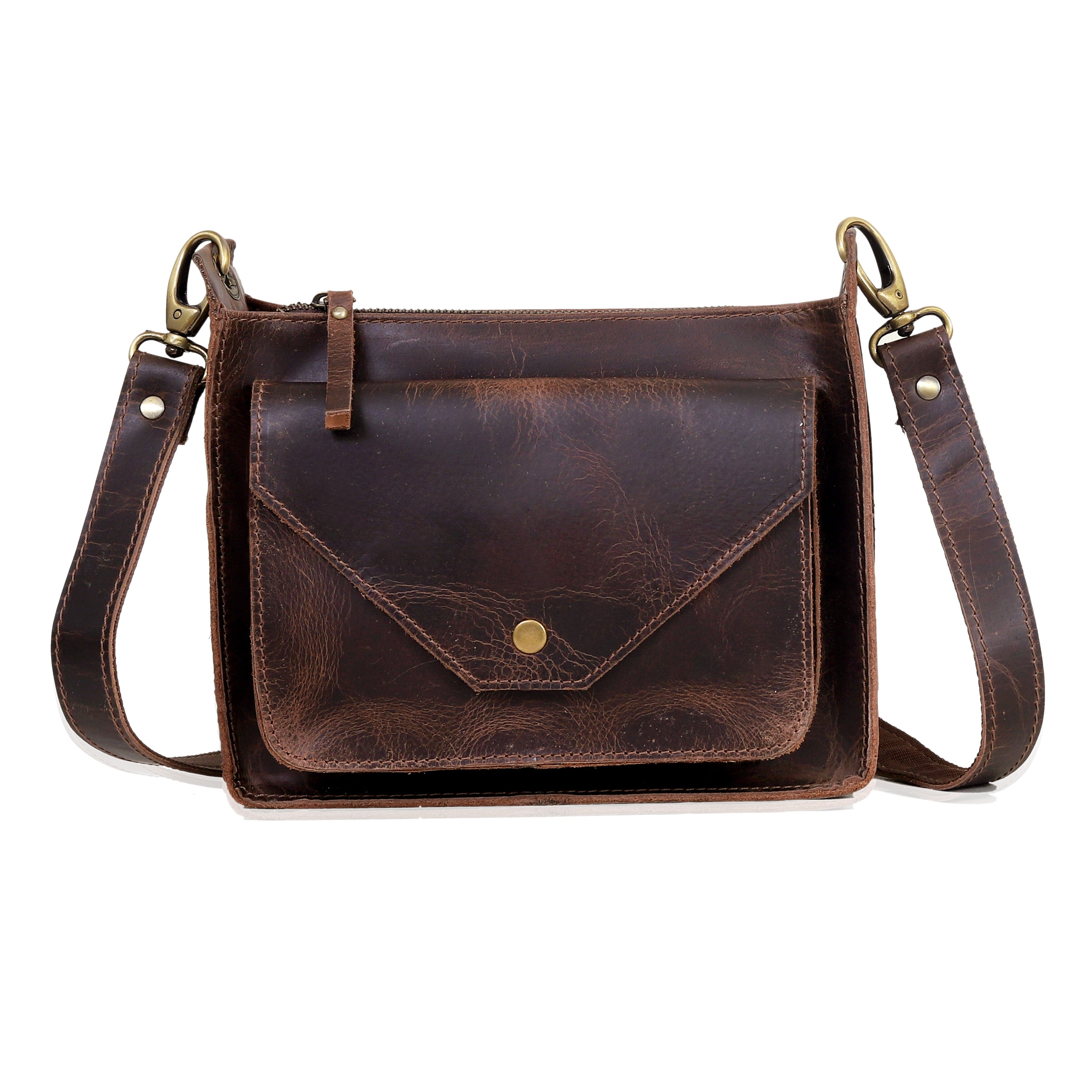 Classic Leather Crossbody Bag – Effortless Style for Everyday Adventures