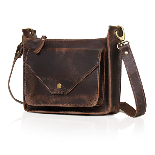 Classic Leather Crossbody Bag – Effortless Style for Everyday Adventures