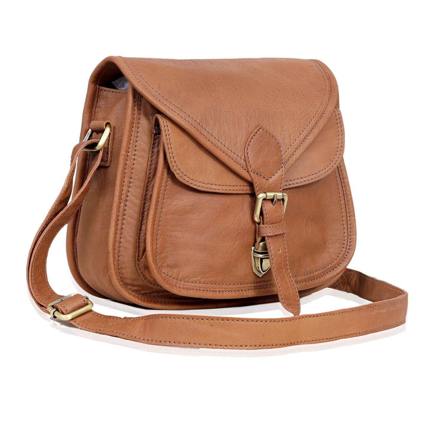 Elegant Leather Crossbody Bag for Women