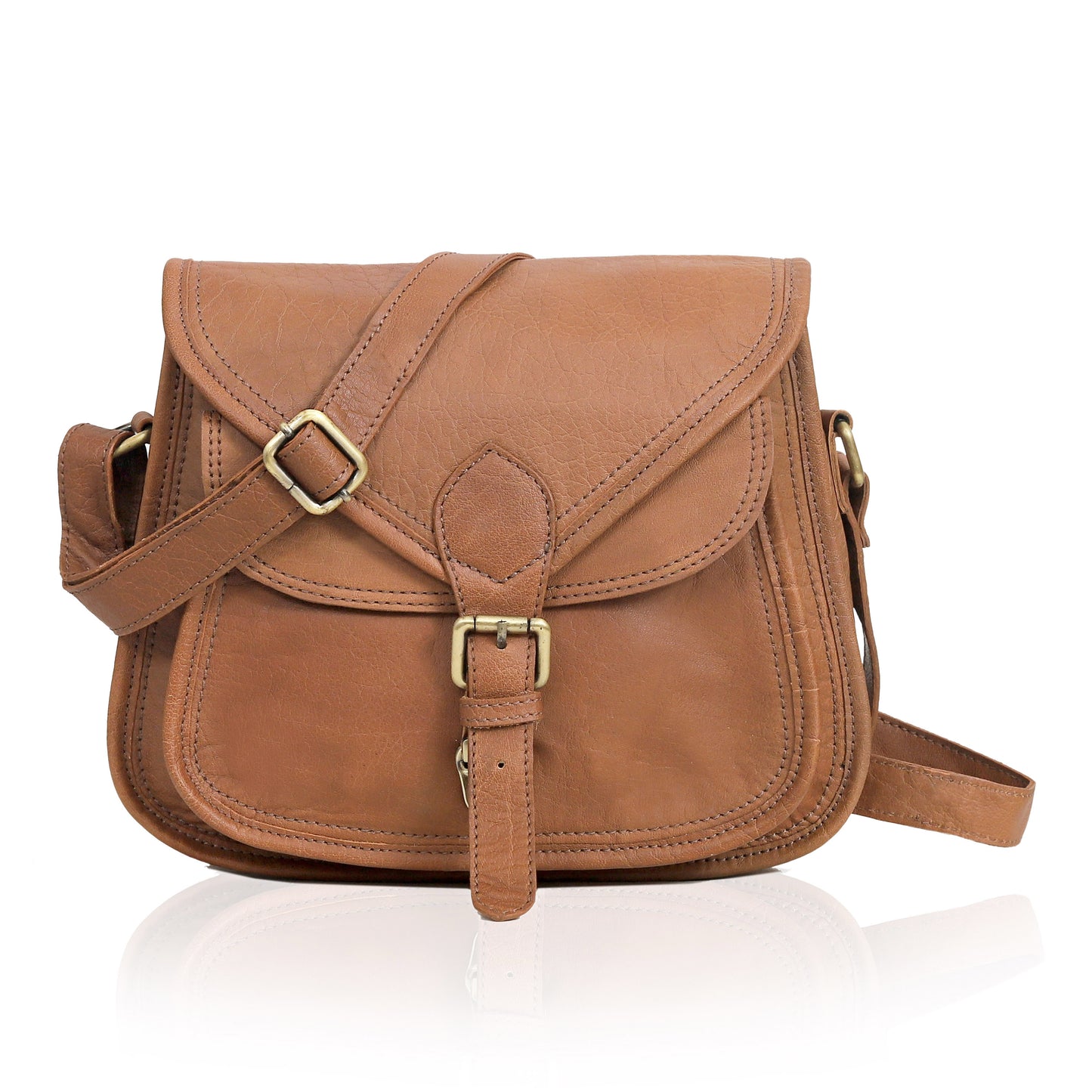 Elegant Leather Crossbody Bag for Women