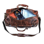 Commuter Leather Duffel Bag