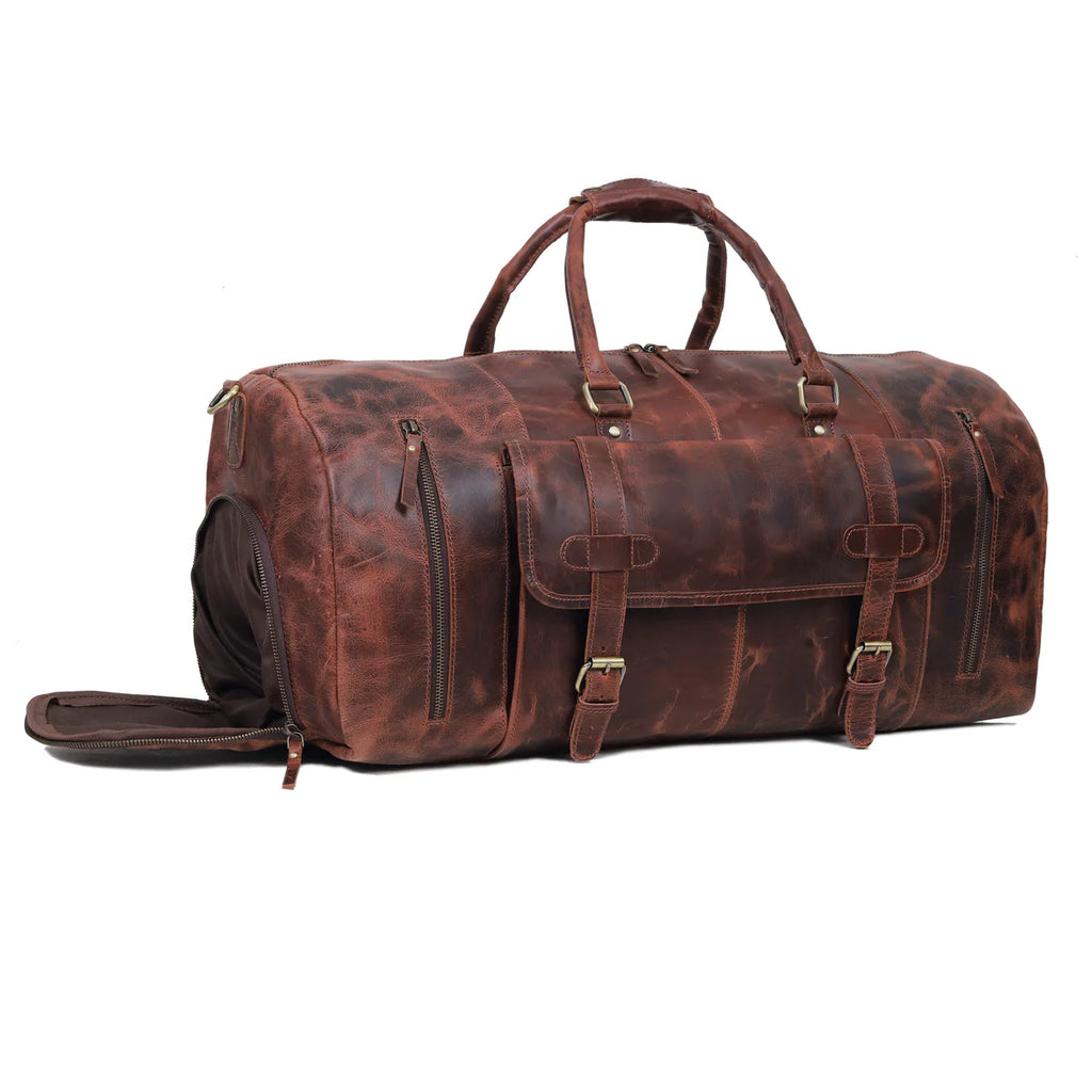 Commuter Leather Duffel Bag