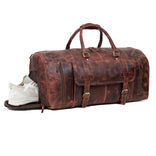Commuter Leather Duffel Bag