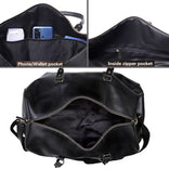 Lincoln Leather Duffel  Bag For Men