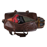 Lincoln Leather Duffel  Bag For Men