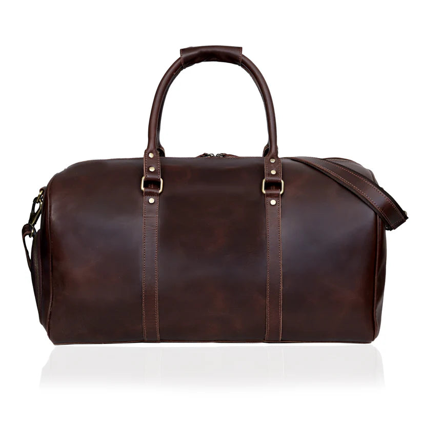 Lincoln Leather Duffel  Bag For Men