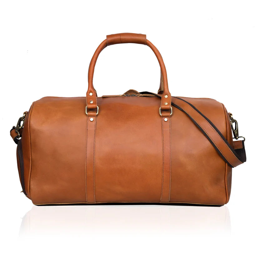 Lincoln Leather Duffel  Bag For Men