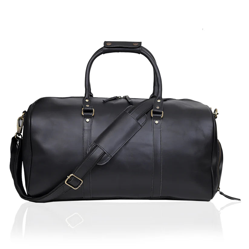 Lincoln Leather Duffel  Bag For Men