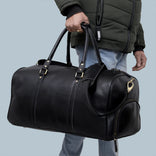 Lincoln Leather Duffel  Bag For Men