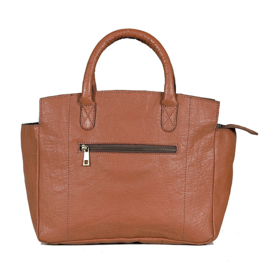 Chelsea Full-Grain Leather Tote Bag with Top Handles